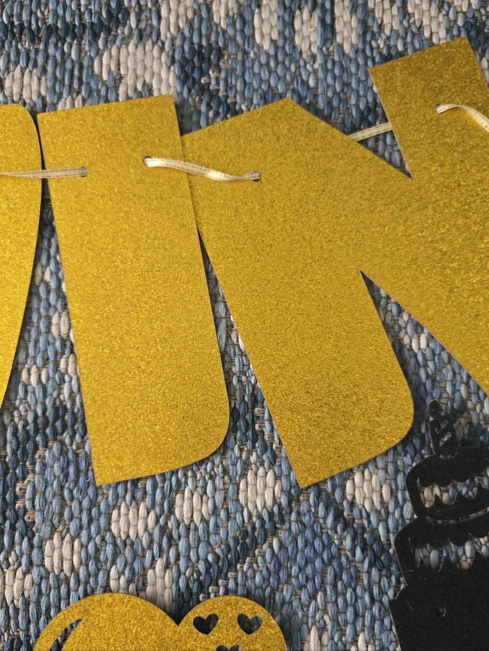 Gold and Black 40th Birthday Party Decorations - Cheers to 40